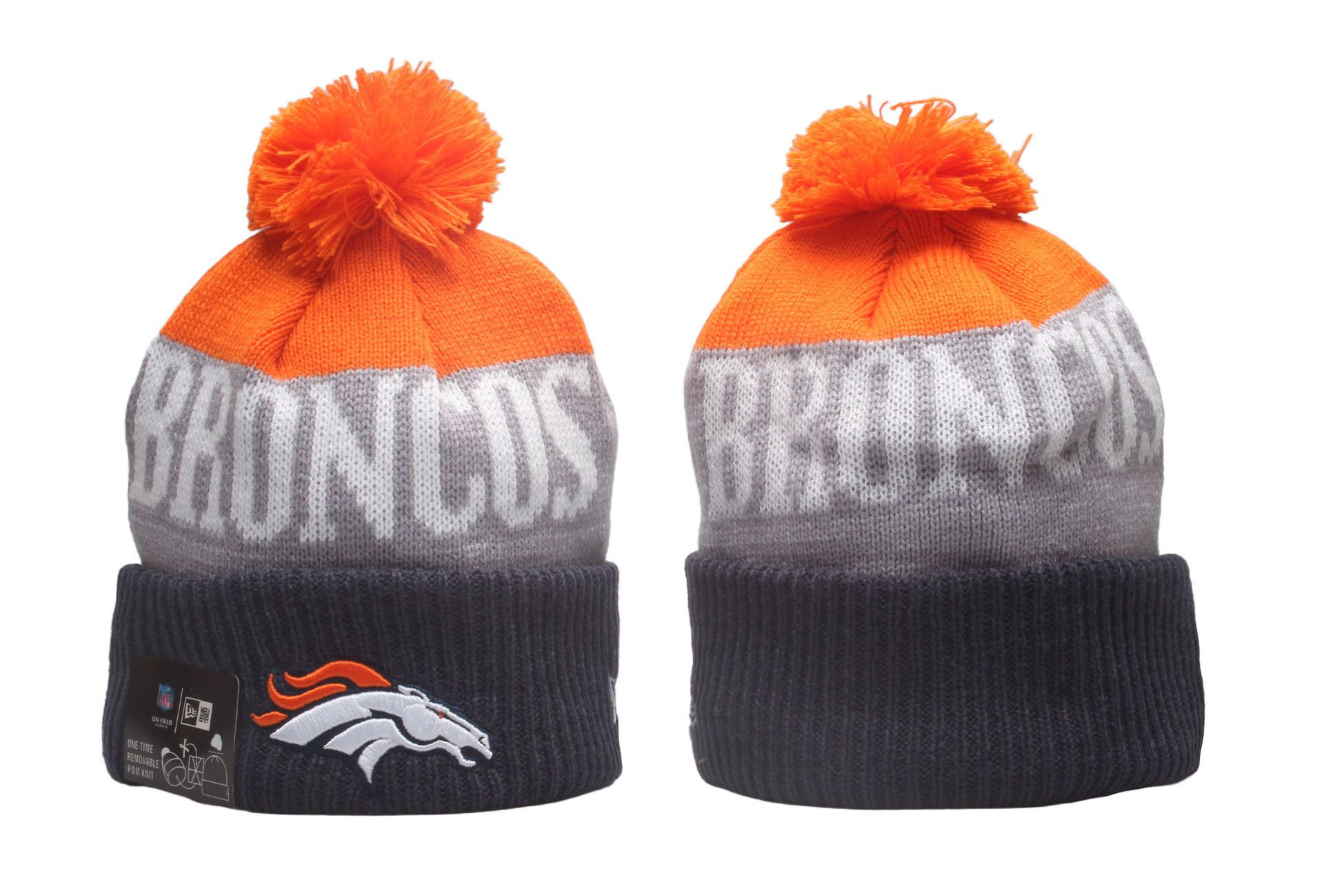 2025 NFL Denver Broncos Hat beanie style 01->nfl hats->Sports Caps